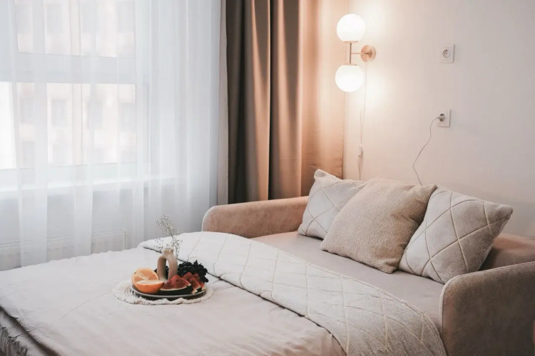 Фотография номера квартиры Квартира Уютная Студия в Новом Доме вГости