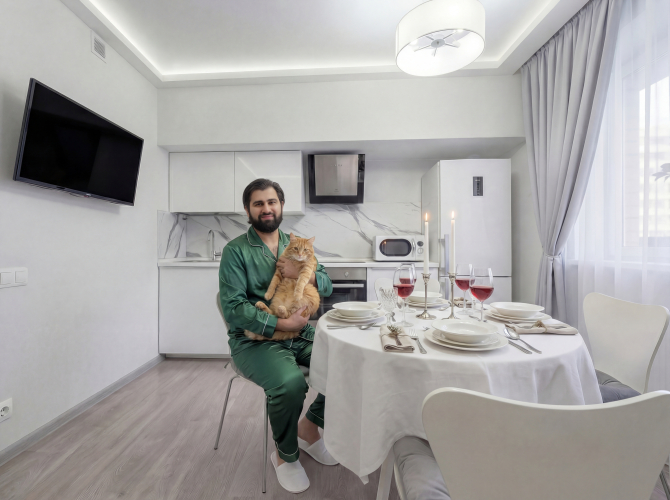 Фотография номера квартиры Apartament Central nearby Marriott 1