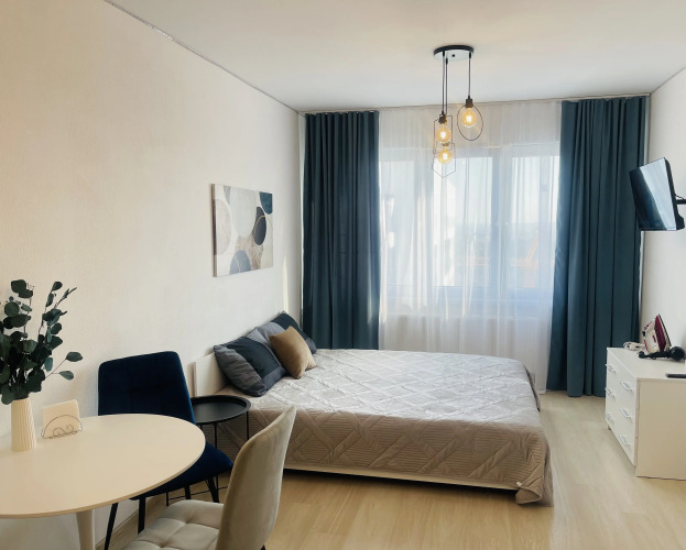 Фотография номера квартиры Квартира Студия рядом с ЭКСПО и Аэропортом