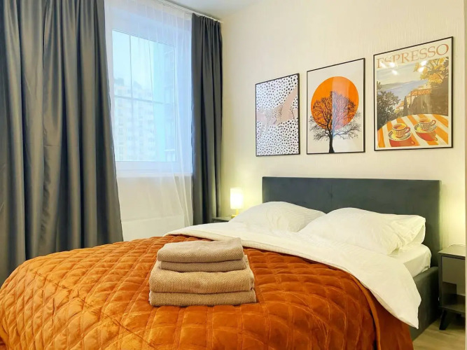 Фотография номера квартиры Квартира Уютная студия на Бориса Видяева 26