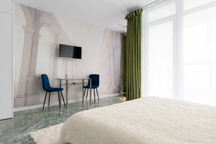 Mam Apart Dlya Dvoikh s Teploy Atmosferoy u Metro + Bonus Produktovaya Korzina ot 3-h Dney Flat