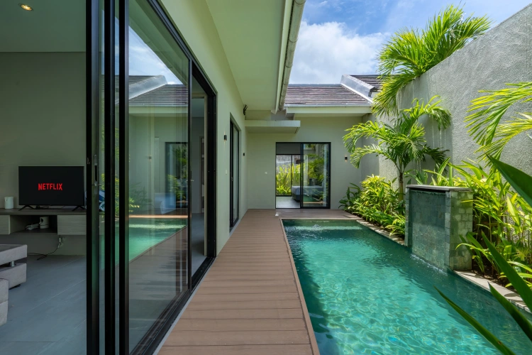 2 Bedrooms Villa with pool view