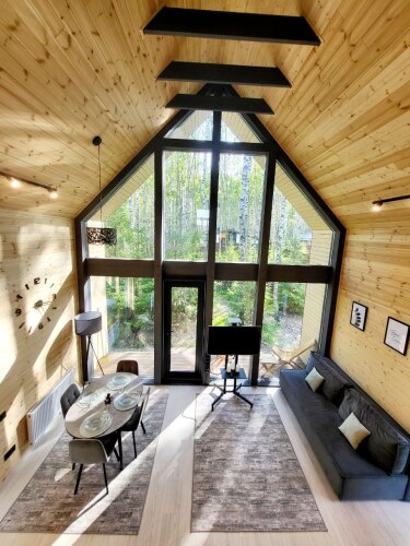 Фотография номера Коттеджа Частный Дом Коттедж с Сауной Zemlynica Ecodom