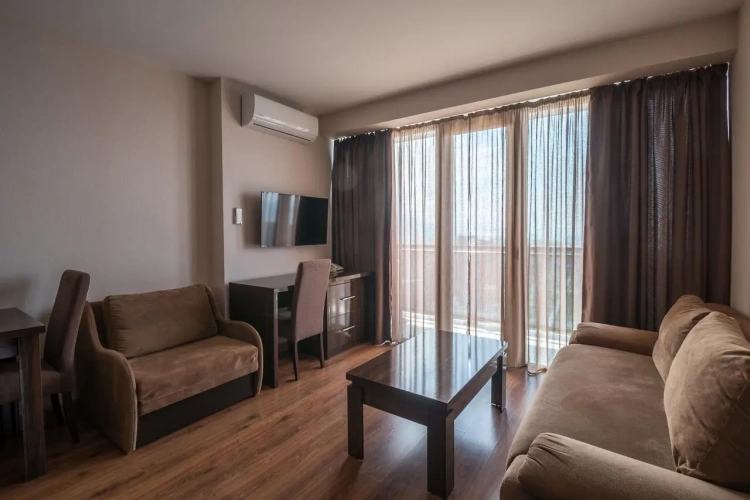 Family Suite with balcony and beachfront