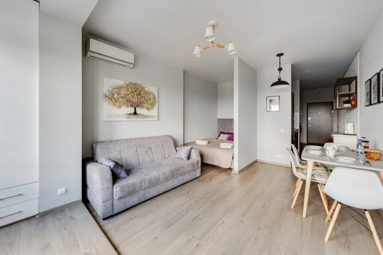 Фотография номера квартиры Апартаменты White  by Smart Lofts Moscow