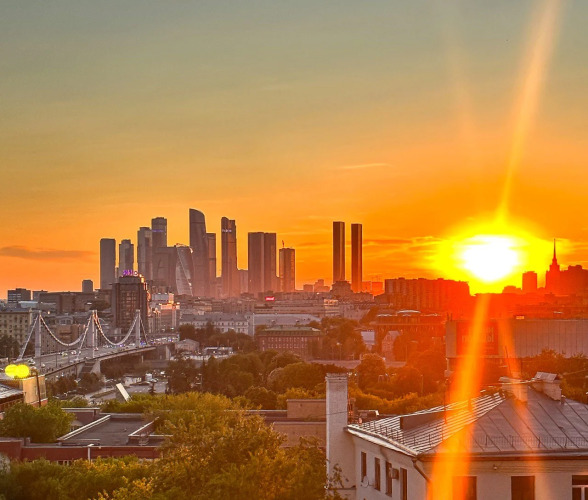 Фотография номера квартиры Апартаменты UraganApart с Шикарным Видом рядом с Парком Горького