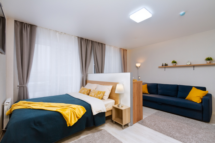 Фотография номера квартиры Апартаменты Потрясающие на берегу Оби