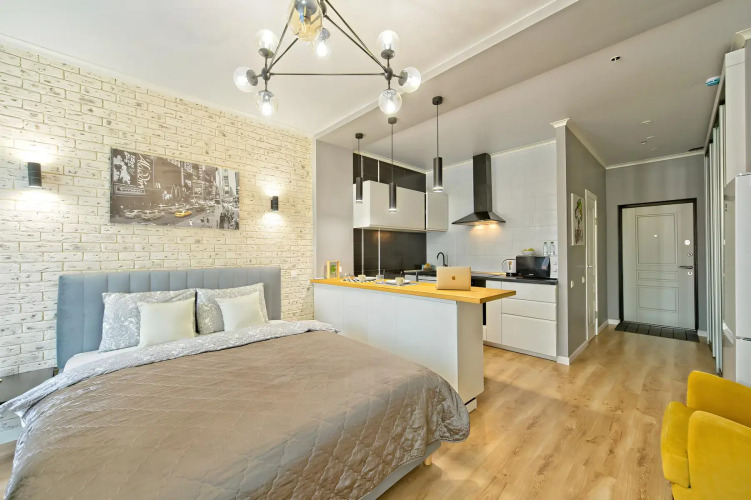 Фотография номера квартиры Апартаменты 124 Art Aparts на Ходыском Бульваре 20А