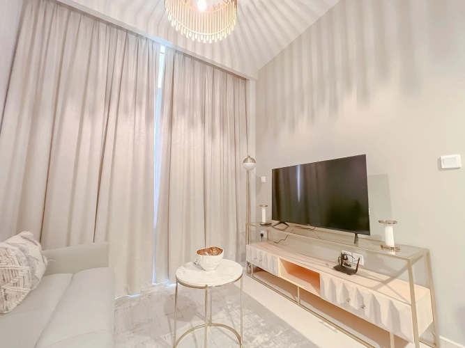 Double Studio with balcony and with view