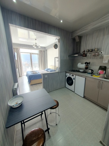 Double Studio with balcony and with view