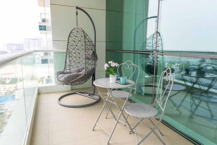 3-room Apartment with balcony and with sea view