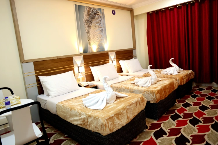 Standard Triple room with city view