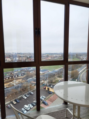 Double Apartment with balcony and with city view