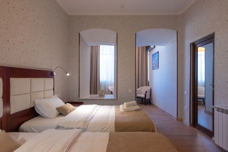 Standard Twin room with view