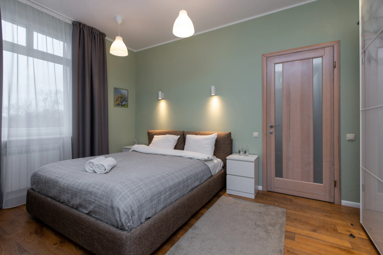 Фотография номера квартиры Апартаменты 4-х местные люкс с видом на Свислочь