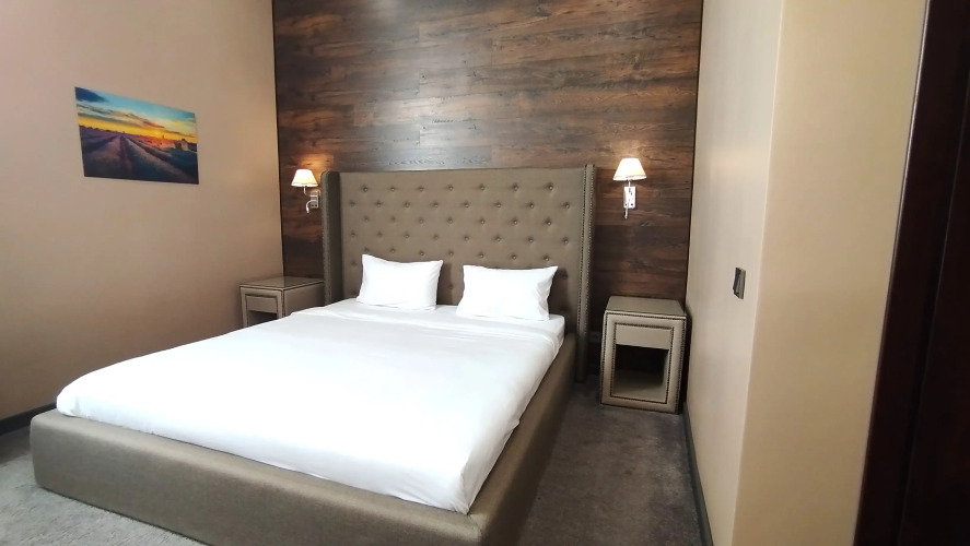 Фотография номера квартиры Апартаменты для двоих с двухспальной кроватью (1)