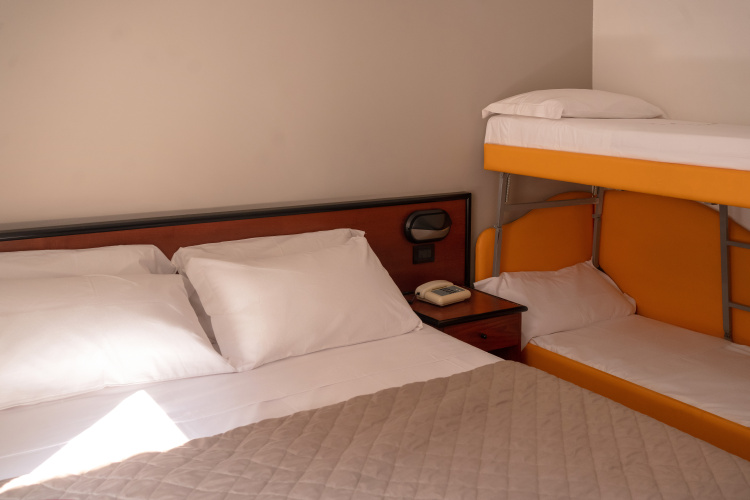 Standard Quadruple room with balcony