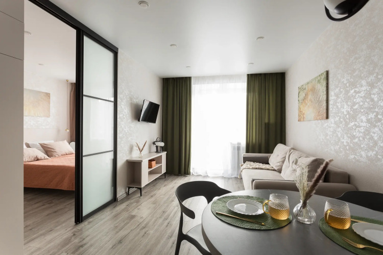 Фотография номера квартиры Квартира Две Подушки на Возрождения 86