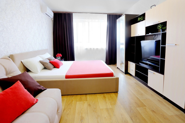 Фотография номера квартиры Апартаменты 25 Этажей Magenta