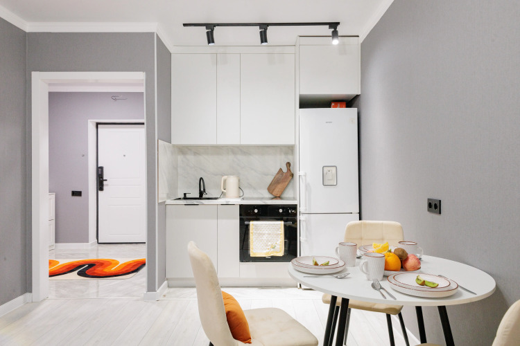 Фотография номера квартиры Квартира Мягкое Гнёздышко с Креслом у Хан-Шатыра