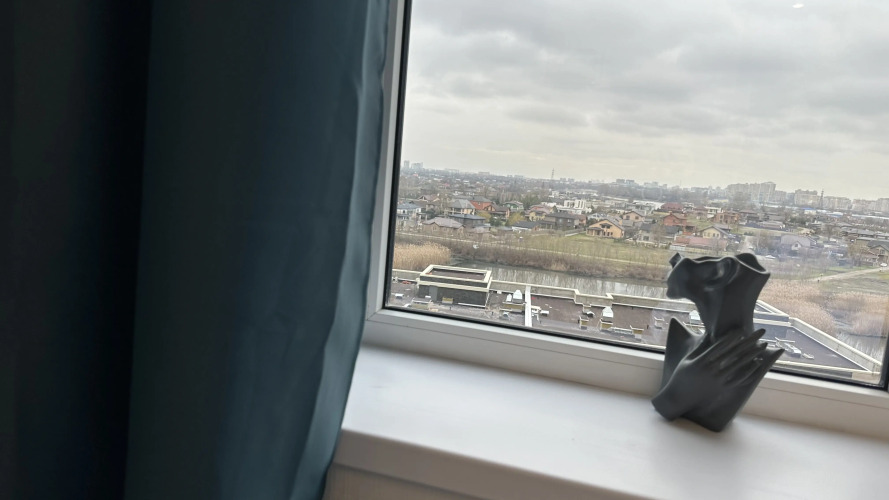 Фотография номера квартиры Квартира Уютная студия с панорамным видом на Реку Кубань