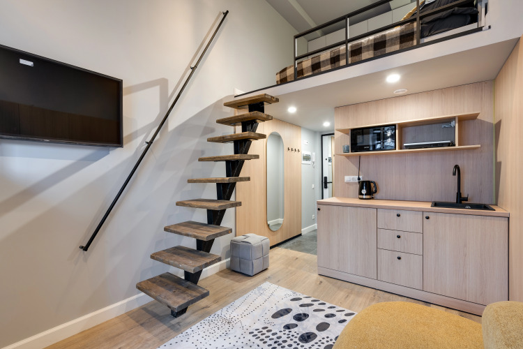 Фотография номера квартиры Апартаменты Norke Тульская Двухуровневая Дизайнерская