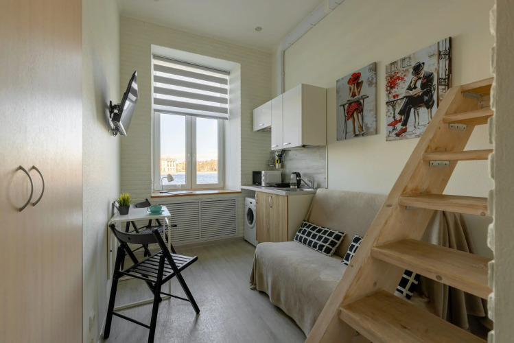 Фотография номера квартиры Апартаменты 4 с Панорамным Видом на Неву