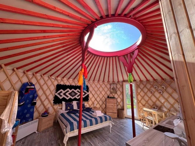 Фотография номера Коттеджа Частный дом Бурятская юрта Алтын Сарай