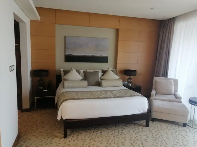 Studio with partial Burj View Apartments - Featured