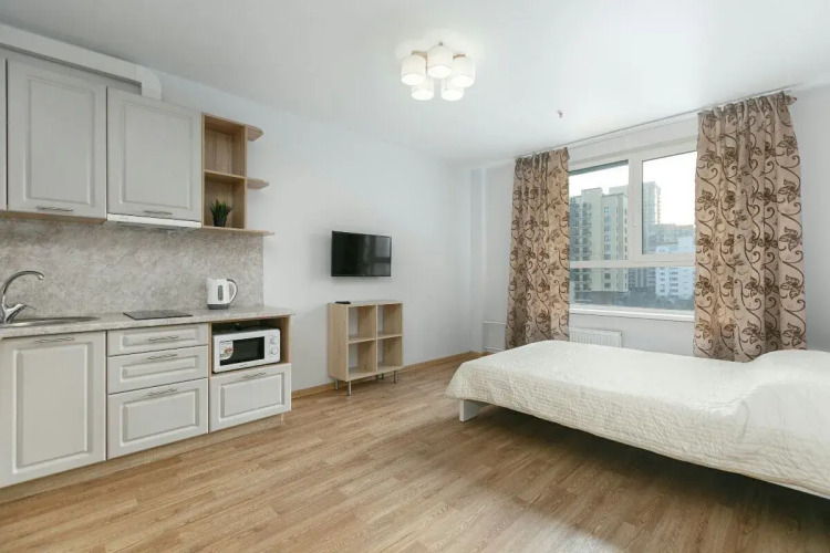 Фотография номера квартиры Квартира Уютная Студия у Метро Kрacный Проспект