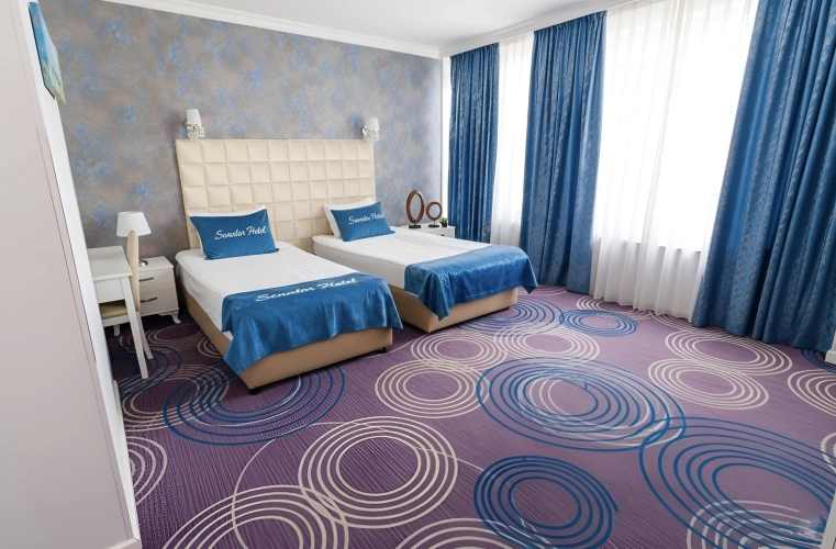 Deluxe Twin room with city view