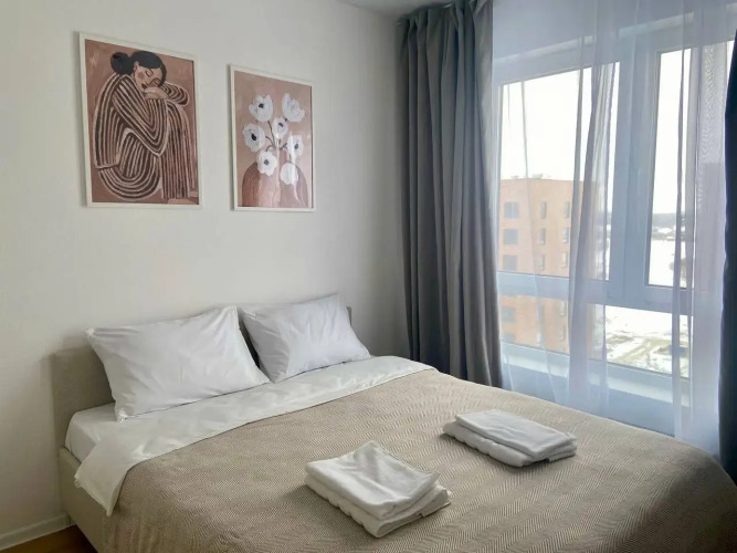 Фотография номера квартиры Квартира Свежий лотос евродвушка