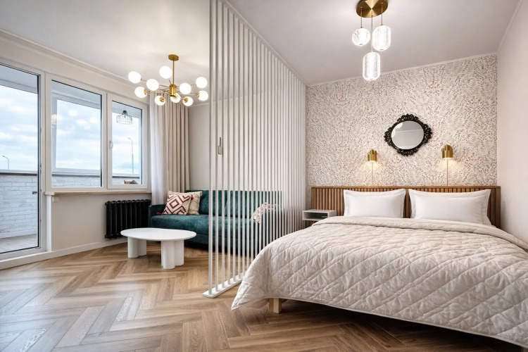 Фотография номера квартиры Апартаменты ApartMari Атмосферные рядом с островом Канта и Рыбной деревней