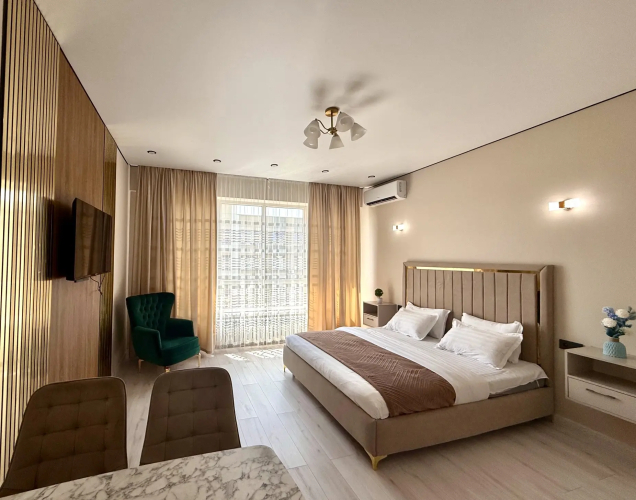 Фотография номера квартиры Квартира Новейшая Меридиан 105 Residence