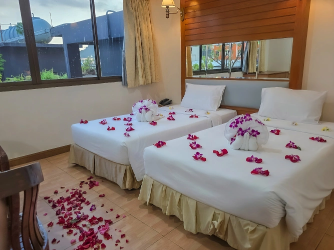 Super Deluxe Twin room with city view