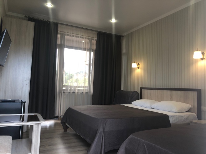 Standard Triple room with balcony and with view