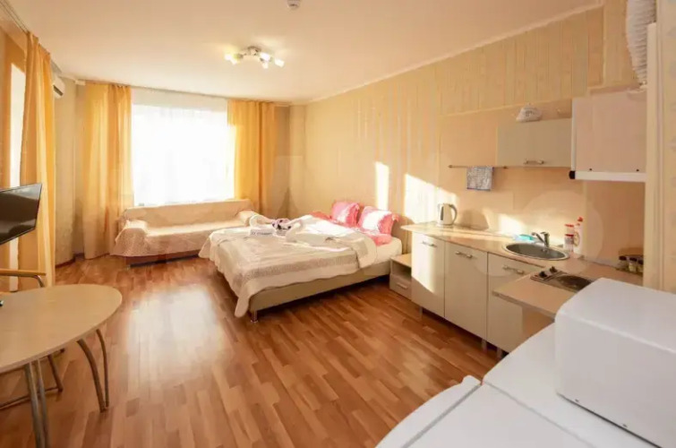 Фотография номера квартиры Квартира 1 комнатная квартира студия улица 50лет ВЛКСМ 13/3