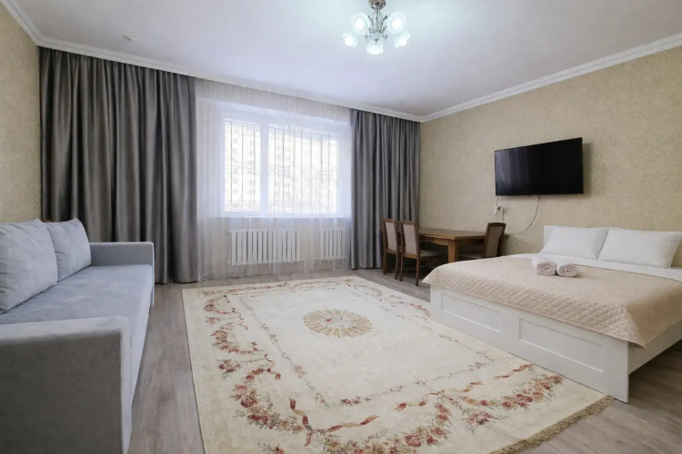 Фотография номера квартиры Апартаменты Центр Нурсая 3-х комнатные