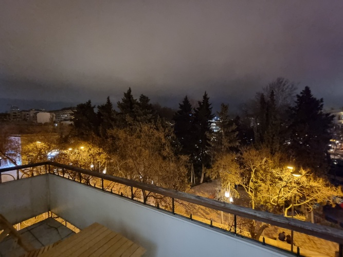 Outside