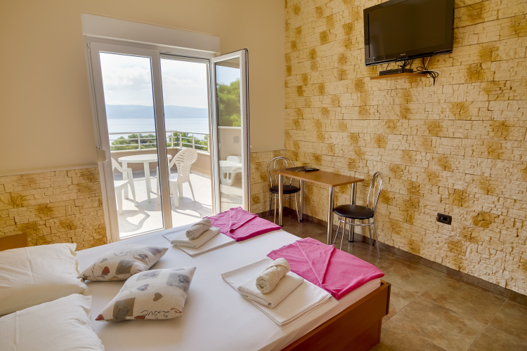 Superior Double room with balcony and with view
