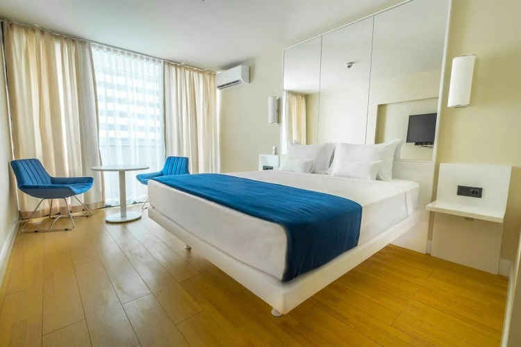 Double Studio with balcony and with sea view
