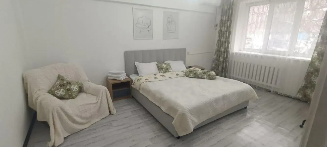 Фотография номера квартиры Однокомнатная квартира "Stay Abai" Алматы рядом с Кок-Тобе