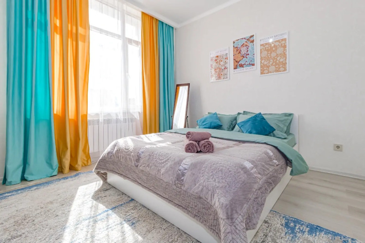 Фотография номера квартиры Апартаменты светлые и уютные рядом с Экспо