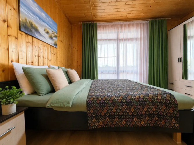Comfort room with balcony and with panoramic view