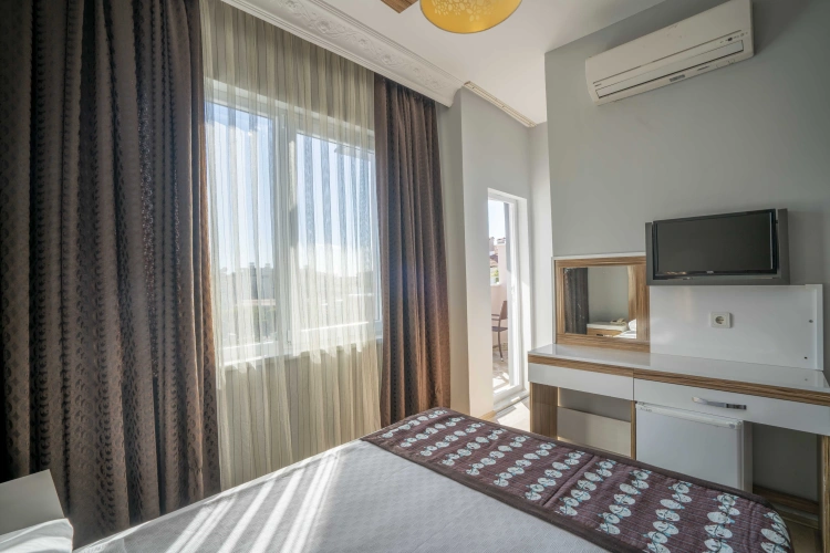 Standard Double room with balcony and with view