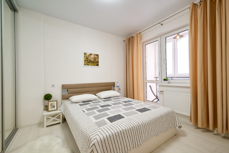 1 Bedroom Superior Double Apartment with balcony and with view
