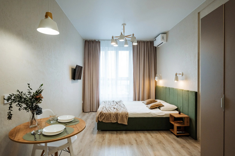 Фотография номера квартиры Апартаменты Дизайнерская студия в Iremel tower