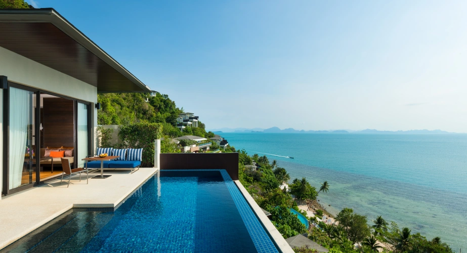1 Bedroom Premium Double Pool Villa with ocean view