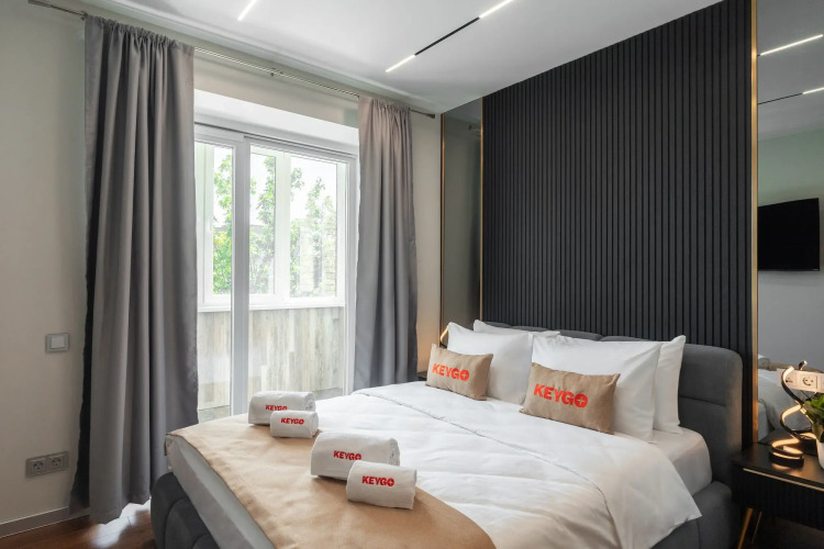 Фотография номера квартиры Апартаменты KeyGo 1006 1 Спальня  Рядом с ВДНХ