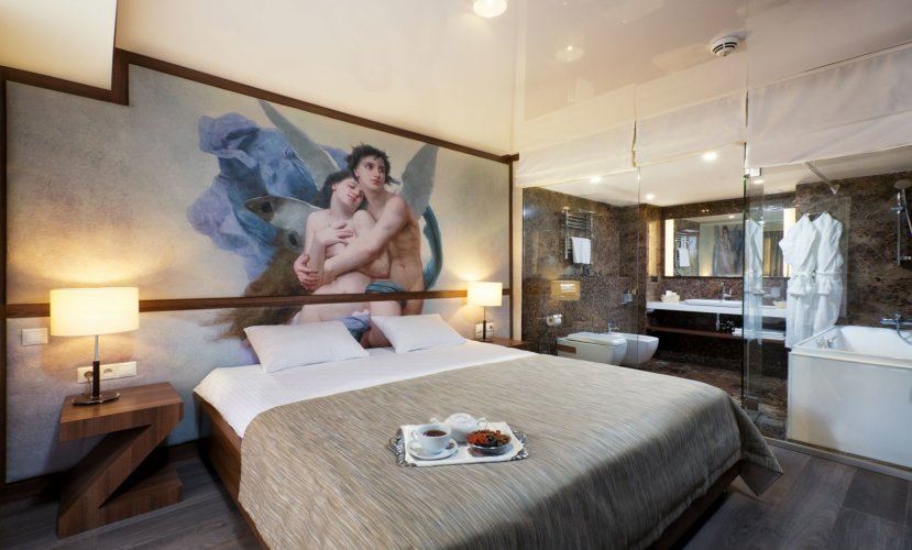 Двухместный люкс Романтик с балконом (двуспальная кровать) - изображение 1